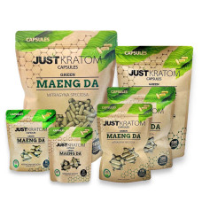 Just Kratom Green Maeng Da Capsules