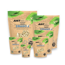 Just Kratom White Dragon Capsules