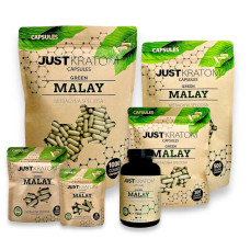 Just Kratom Green Malay Capsules