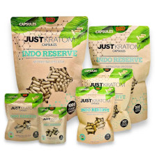 Just Kratom Red Indo Reserve Capsules