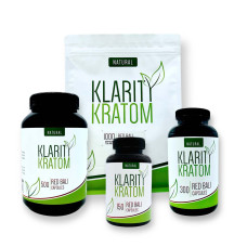 Klarity Kratom Capsules Red Bali