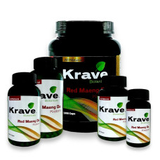 Krave Kratom Red Maeng Da Capsules
