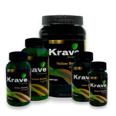 Krave Kratom Yellow Borneo Capsules