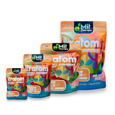 Mit Therapy Green Hulk + Yellow Kong 650mg Kratom Extract Enhanced Capsules